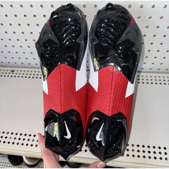Nike Vapor Edge Speed 360 2 Mens Football Cleats Size 15 Red Gray Black White main image 5